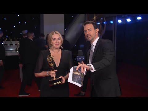 Video: Kate Winslet a primit primul ei Emmy