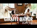 Breakfast with Giraffes at Giraffe Manor, Kenya