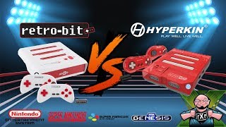 Battle of the Clone Trio Titans! Retro-Bit Super Retro Trio 3+ Vs Hyperkin Retron 3 HD!