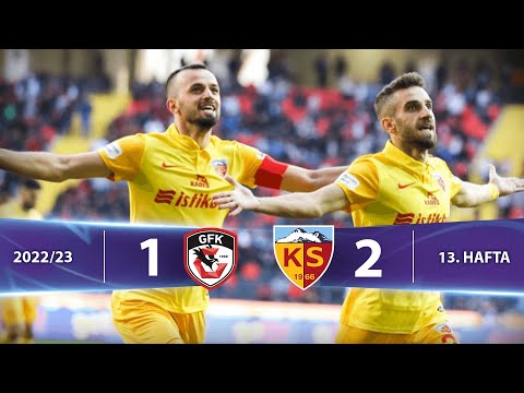 Gaziantep FK - Y. Kayserispor (1-2) Highlights/Özet | Spor Toto Süper Lig - 2022/23