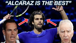 Reacting to Murray & McEnroe Saying That Alcaraz is Better Than Sinner