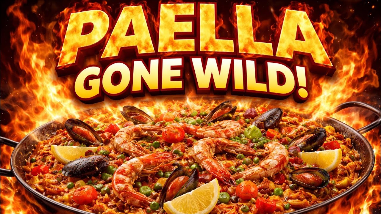“Paella Gone Wild” 🔥