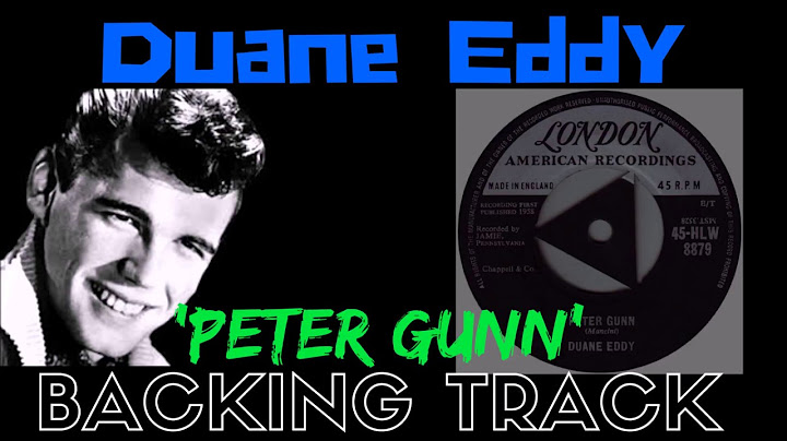 Peter Gunn Instrumental version - Instrumental performance video thumbnail