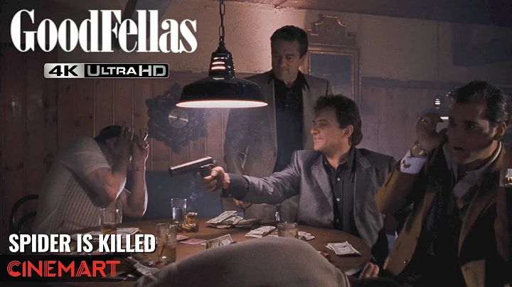 GOODFELLAS (1990) | Spider is murdered | Spider is Killed Scene 4K UHD