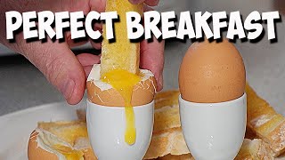 How to make the Perfect Breakfast Soft Boiled Dippy Eggs In The Air Fryer