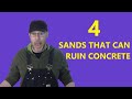 Can You Use Any Sand To Make Concrete?