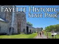 Fayette historic state park badger family vacations