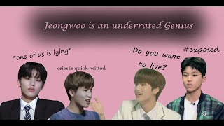 Jeongwoo is a genius that you should never mess with