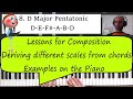 Making Chords from Scales:  16 Piano Examples for Modal Harmony [Composition Lessons]