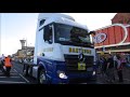 32nd East coast truckers convoy  Sunday 27th August 2017