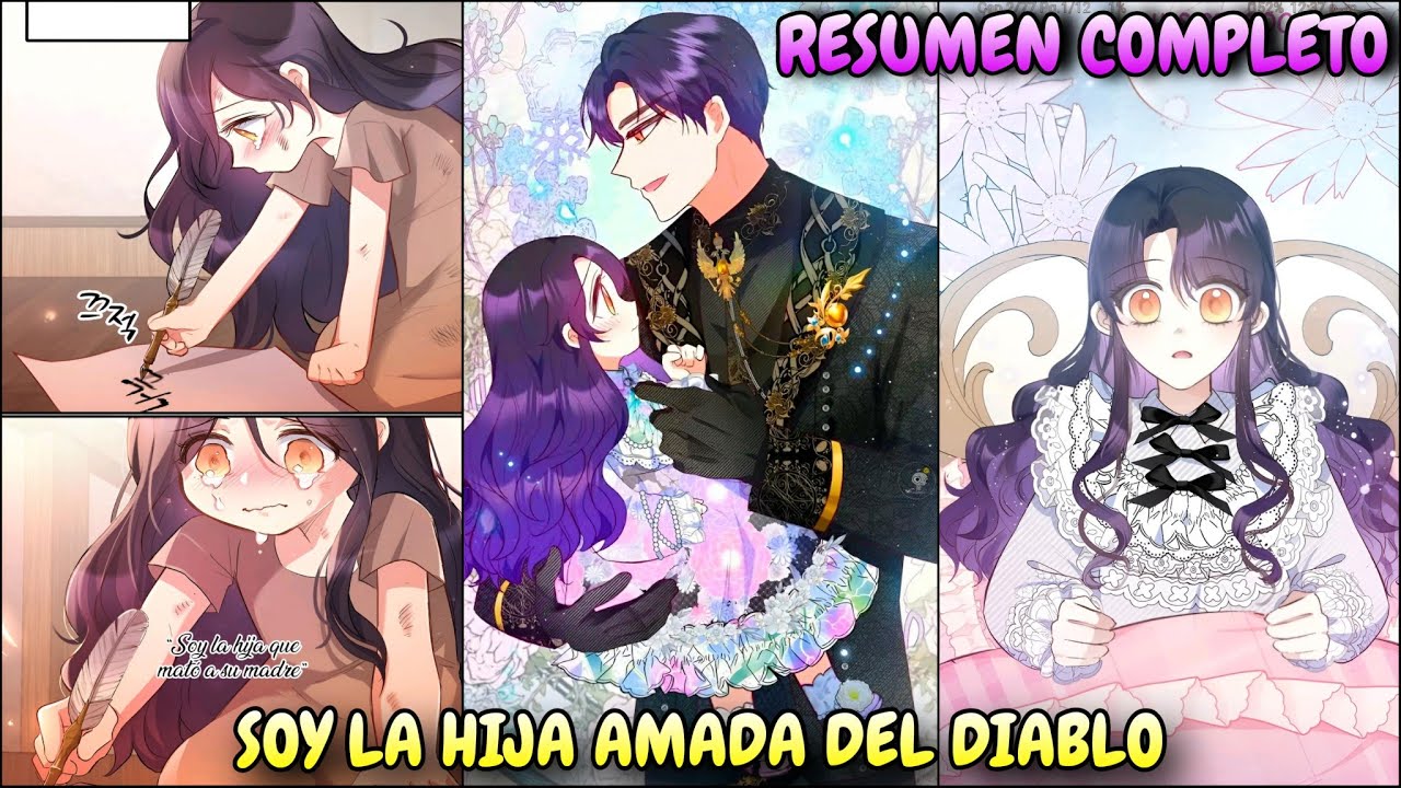 1x15🥺-ERA ODIADA POR SER LA HIJA DEL DIABLO, esto hasta que conoce a su PADRE / Manhwa Resumido