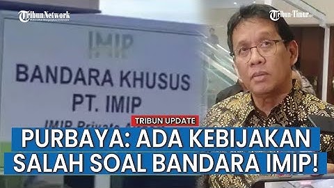 Kecurigaan Purbaya soal Izin Resmi Kemenhub untuk Bandara IMIP Morowali