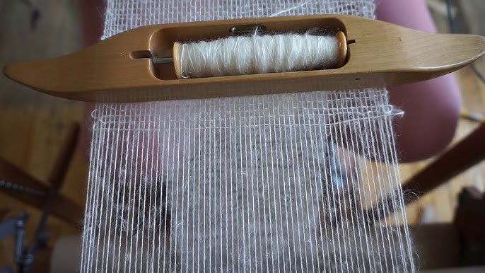 Weaving with Mohair (and other fuzzy yarn) 