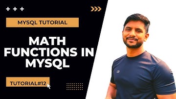 Math Functions in MySQL | MySQL Tutorial | In Hindi