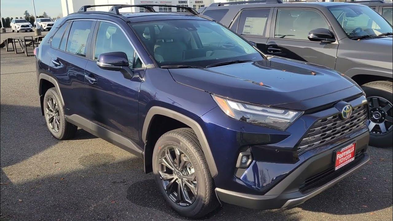 2024 Toyota RAV4 HYBRID Limited AWD in Blueprint YouTube