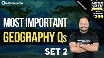 DRDO MTS 2020 | Most Important Geography Questions | Part 2 | GK MCQ for RRB NTPC & SSC CHSL