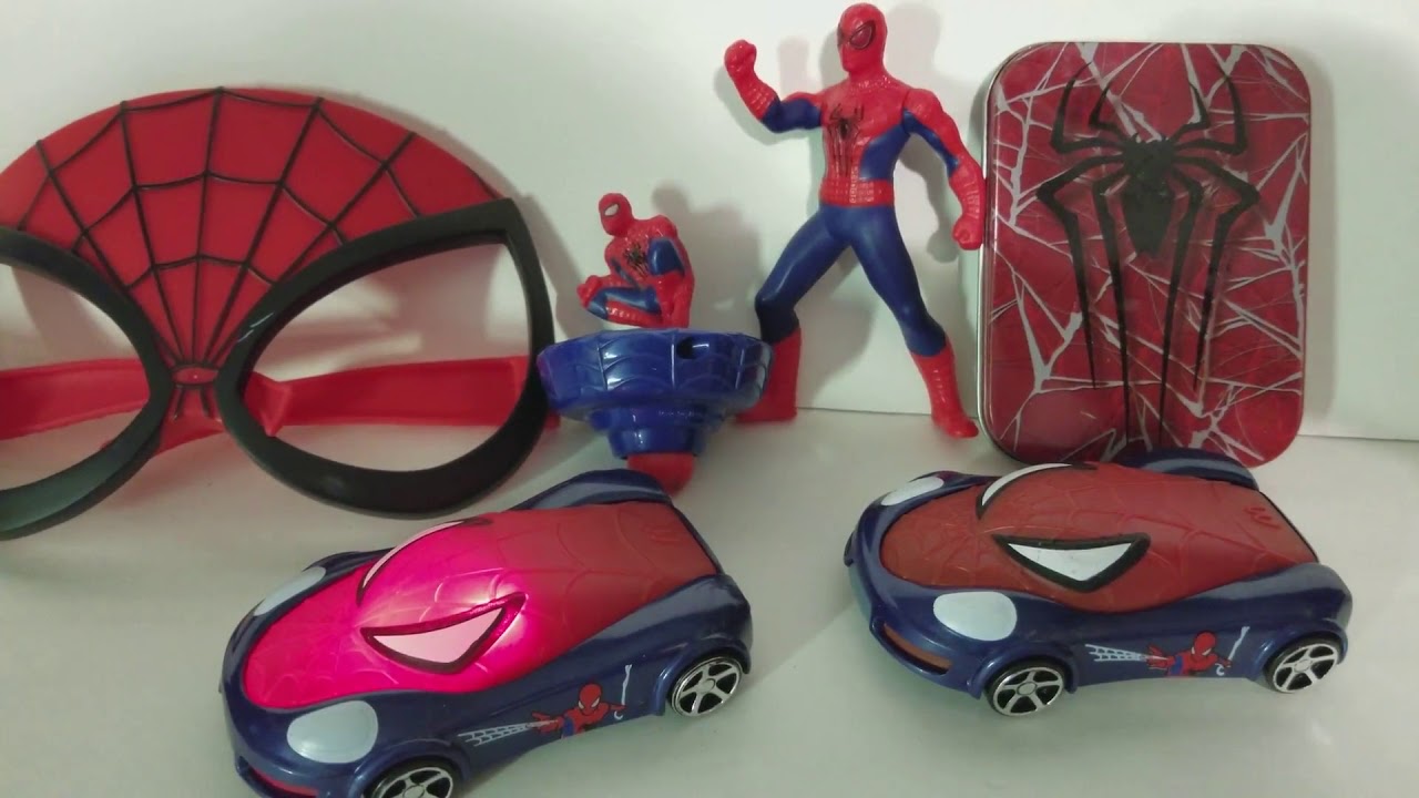 The Amazing Spider-man 2 Light Up Car Toy from McDonald's (2014)