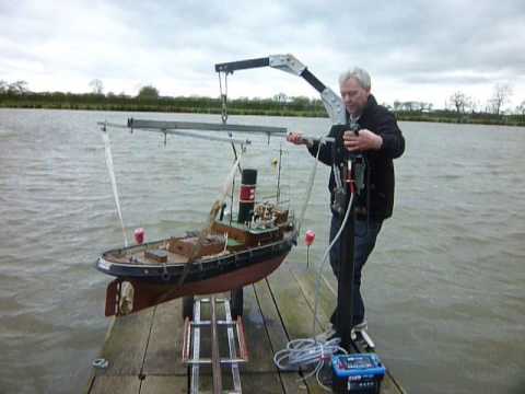 York boat hoist - YouTube