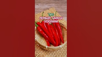 Thumbnail of | TIPS MEMBUAT GARNISH SEDERHANA√✓💯