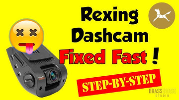 Rexing V1P dashcam turning on and off - FIXED!