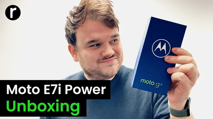Moto E7i Power unboxing: Big battery, but what else?