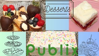 Thumbnail Publix Bakery: Dessert Flight, Raspberry Elegance Cake & Confetti Bar Cake Review
