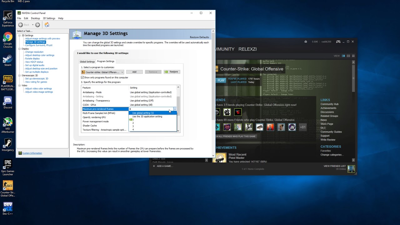 CSGO laggy or sluggish mouse fix YouTube