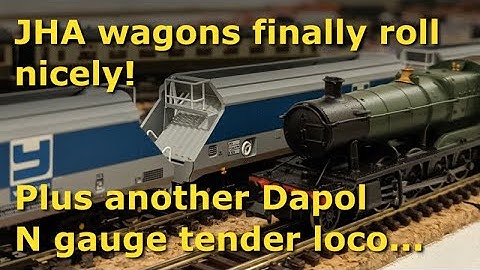 0021 JHA final fixes and a new Dapol steam loco