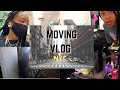 NYC MOVING VLOG (HECTIC AF) | MY THINGS WERE STOLEN 🙃