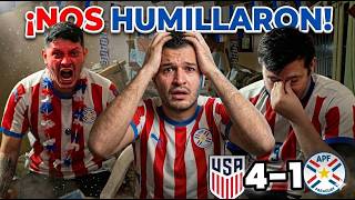 EEUU DESTROZÓ A PARAGUAY 😭 | Reacción al PAPELÓN en el Mundial 2026