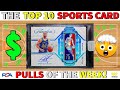 Multiple 6figure cards were pulled this week  top 10 sports card pulls of the week episode 146