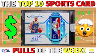 MULTIPLE 6-FIGURE CARDS WERE PULLED THIS WEEK!! 🤯| Top 10 Sports Card Pulls Of The Week Episode 146