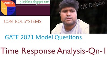 GATE-2021-Model Questions-Control Systems-Time Response Analysis question -1