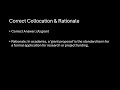 English Section D: Collocation Challenge