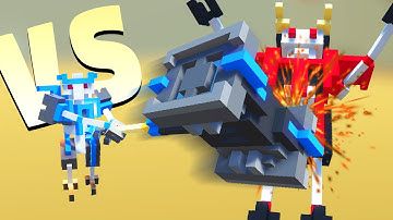 ROBOT HAMMER vs GIANT ROBOT! (Clone Drone In The Danger Zone Gameplay)