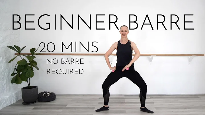 20 Mins Beginner Barre Workout | No Barre Required...