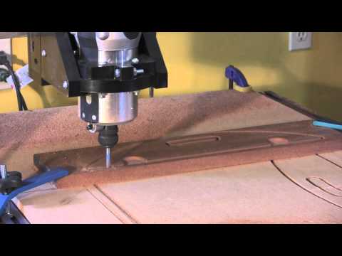 Small-shop CNC Routing: Build A Mahogany Butler's Tray