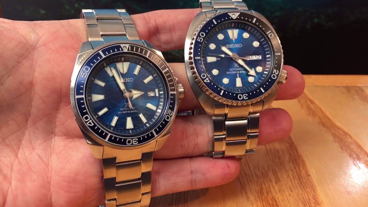 Unboxing the Seiko SRPD21 Save the Shark Edition Turtle Dive Watch. - YouTube