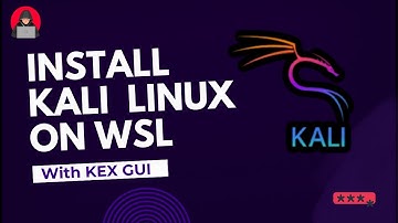 Installing Kali Linux with GUI on Windows WSL ( with KEX GUI ) | @itspyguru
