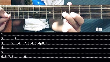 Buried Alive Acoustic Intro Lesson With Tabs | Avenged