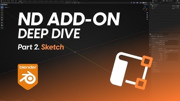 Blender ND Add-on Deep Dive — Part 2 (Sketch)