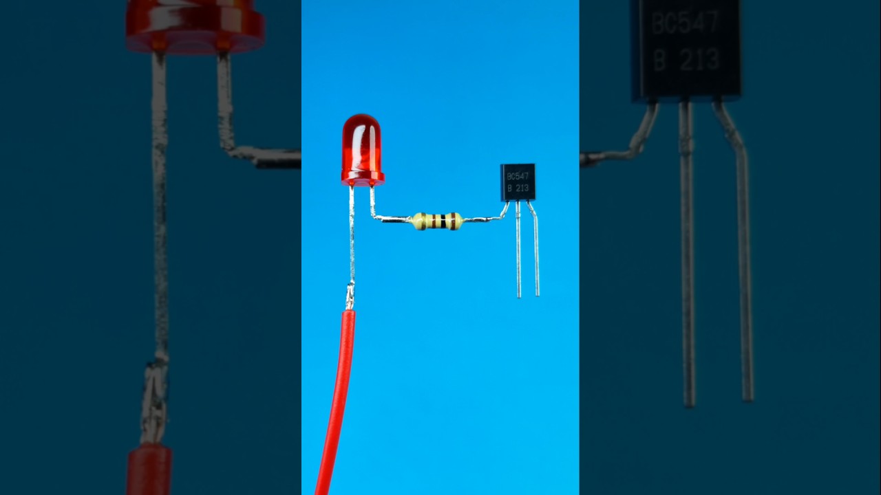 Touch Sensor Using BC547 Transistor