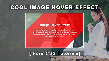 Image Overlay Hover Effects With CSS3 - Pure Css3 Hover Effects - Tutorials - Plz SUBSCRIBE Us