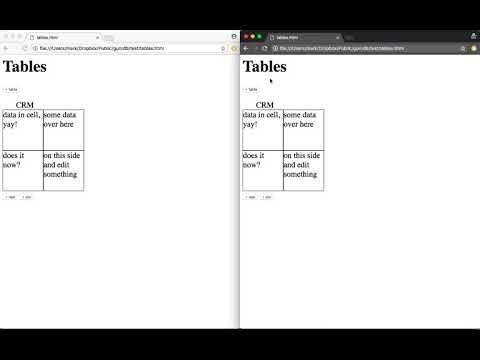 Ugly Collaborative Spreadsheet