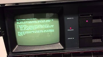 KayPro 2 copy and formating 5.25 floppy.