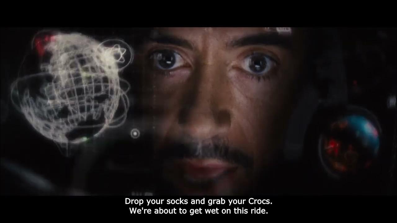 Iron Man 2 (2010) Drop your socks and grab your crocs YouTube