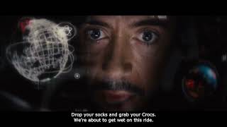 Iron Man 2 (2010) - Drop your socks and grab your crocs