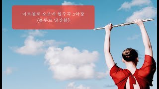Marcello Oboe Concerto in D minor 2nd movement for flute (Flute ensemble/Piano) - 베네데토 마르첼로