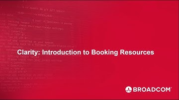 Clarity - Booking Resources