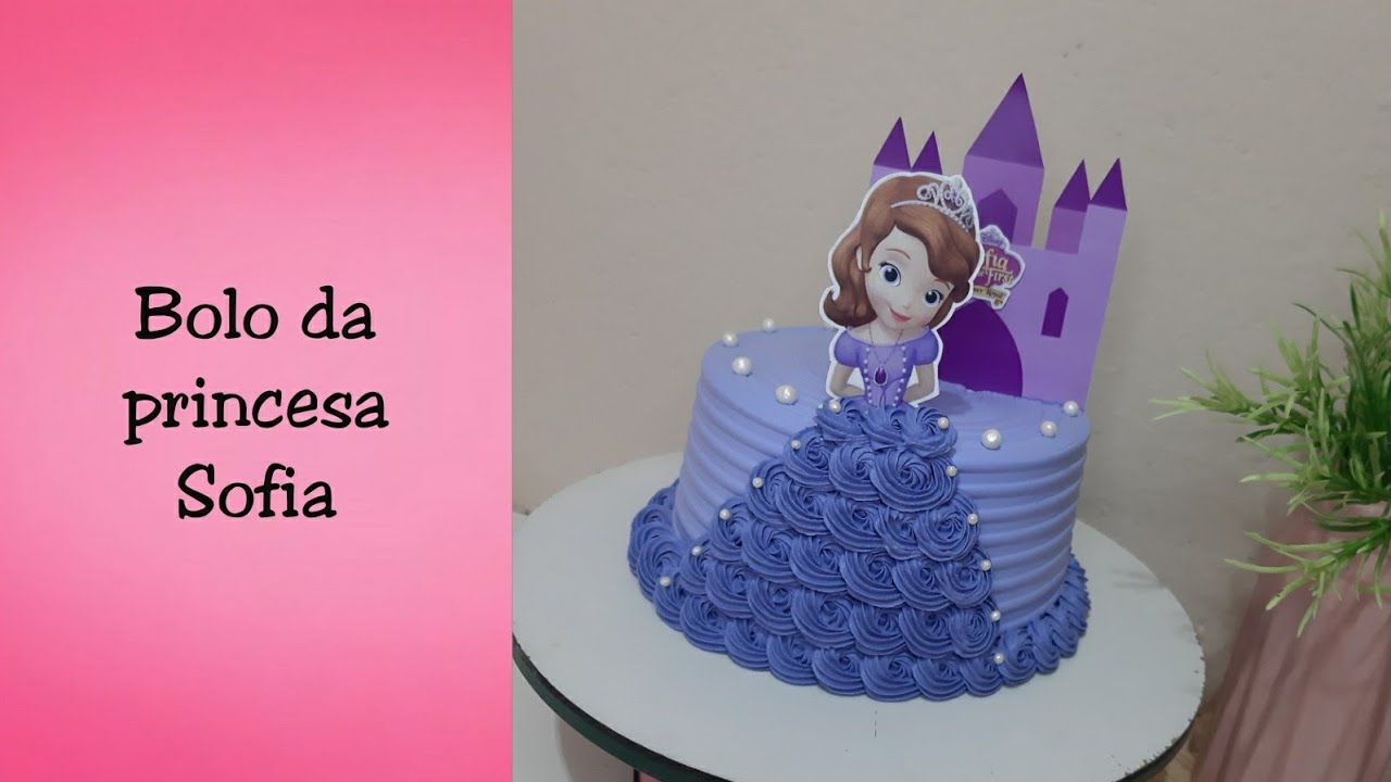 Bolo da Princesa Sofia: Fotos e ideias de decoração  Bolo de aniversário  doce, Bolo de aniversário da sofia, Bolo de aniversário da princesa